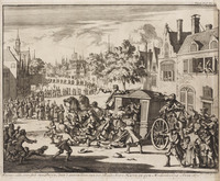 KG 16650
<br/>
'Oproer in de voorstad van Parijs...' (1671)
<br/>
<em>Luyken, Jan (1649-1712)</em>